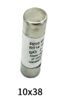 Seramik - Porselen Hızlı Sigorta 10x38mm 25A 500V