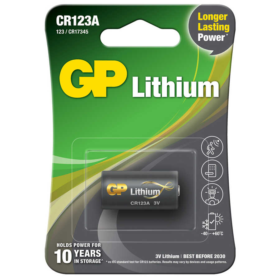 GP CR123A 3V Lityum Pil