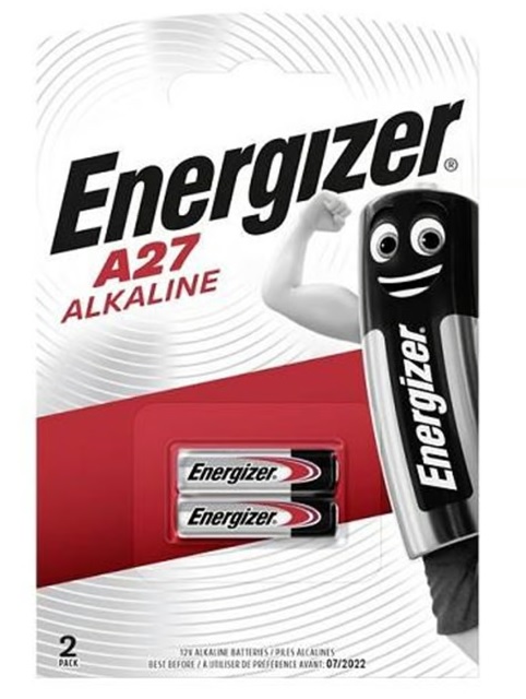 Energizer A27 Alkalin Pil 2'li Paket