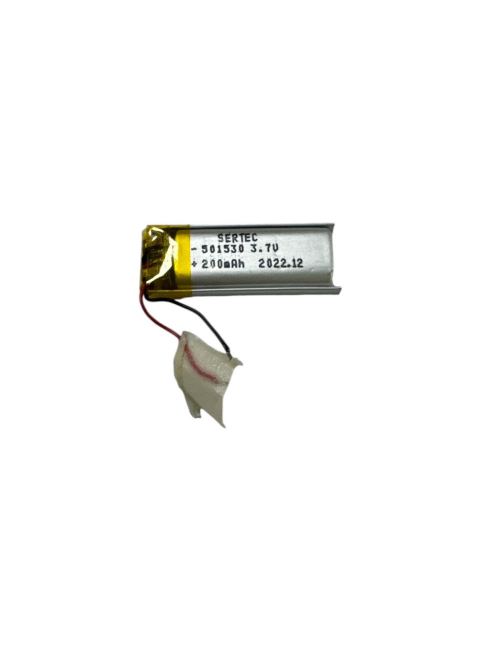 Sertec 501530 3.7V 200mAh Li-Polymer Pil (Devreli/1.5A)