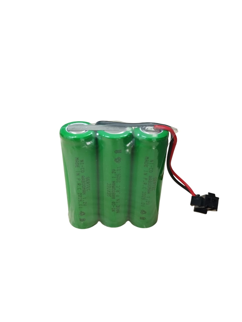 SERTEC 3.6V 3S1P AA 800 MAH KABLO + SİYAH KONNEKTÖRLÜ OYUNCAK PİLİ