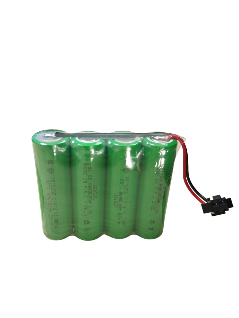 SERTEC 4.8V 4S1P AA 800 MAH KABLO + SİYAH KONNEKTÖRLÜ OYUNCAK PİLİ