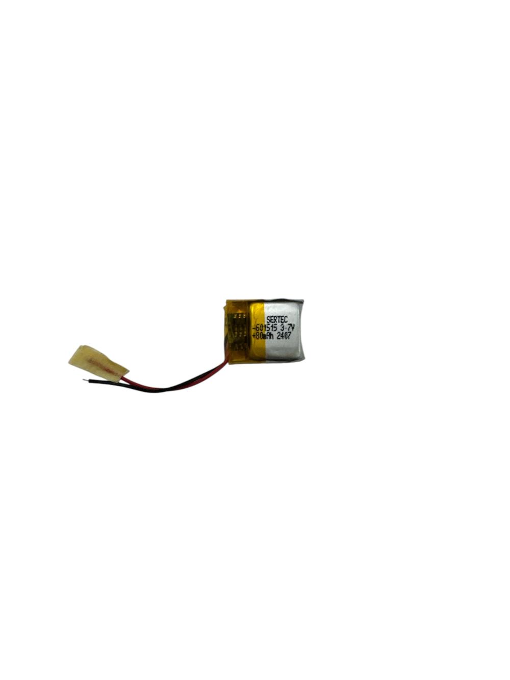 Sertec 601515 3.7V 80mAh Li-Polymer Pil (Devreli/1.5A)
