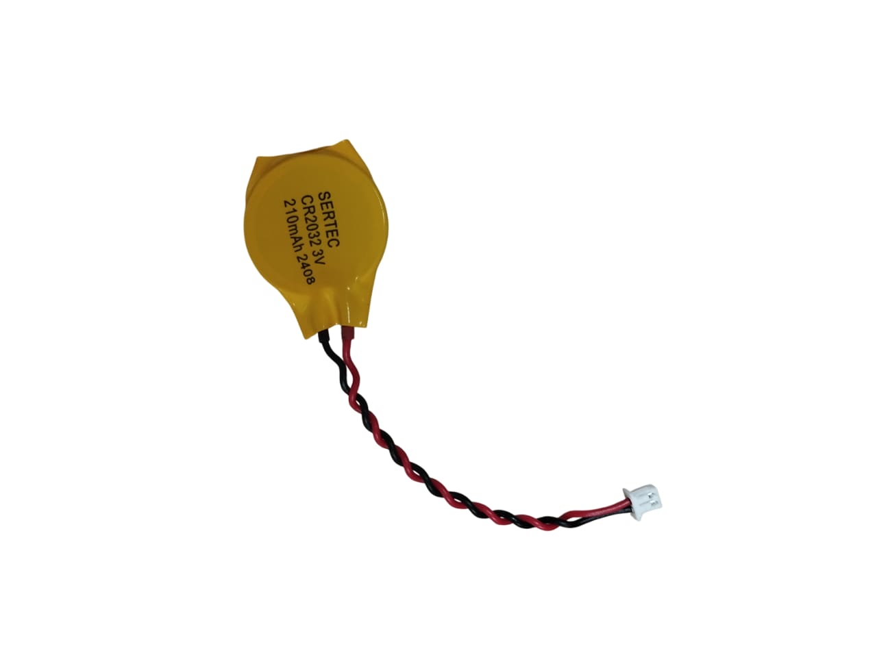 Sertec CR2032 3V Kablolu ( 6cm) + Konnektörlü Li-MnO2 Button Pil (Akıllı Tahta Versiyonu)