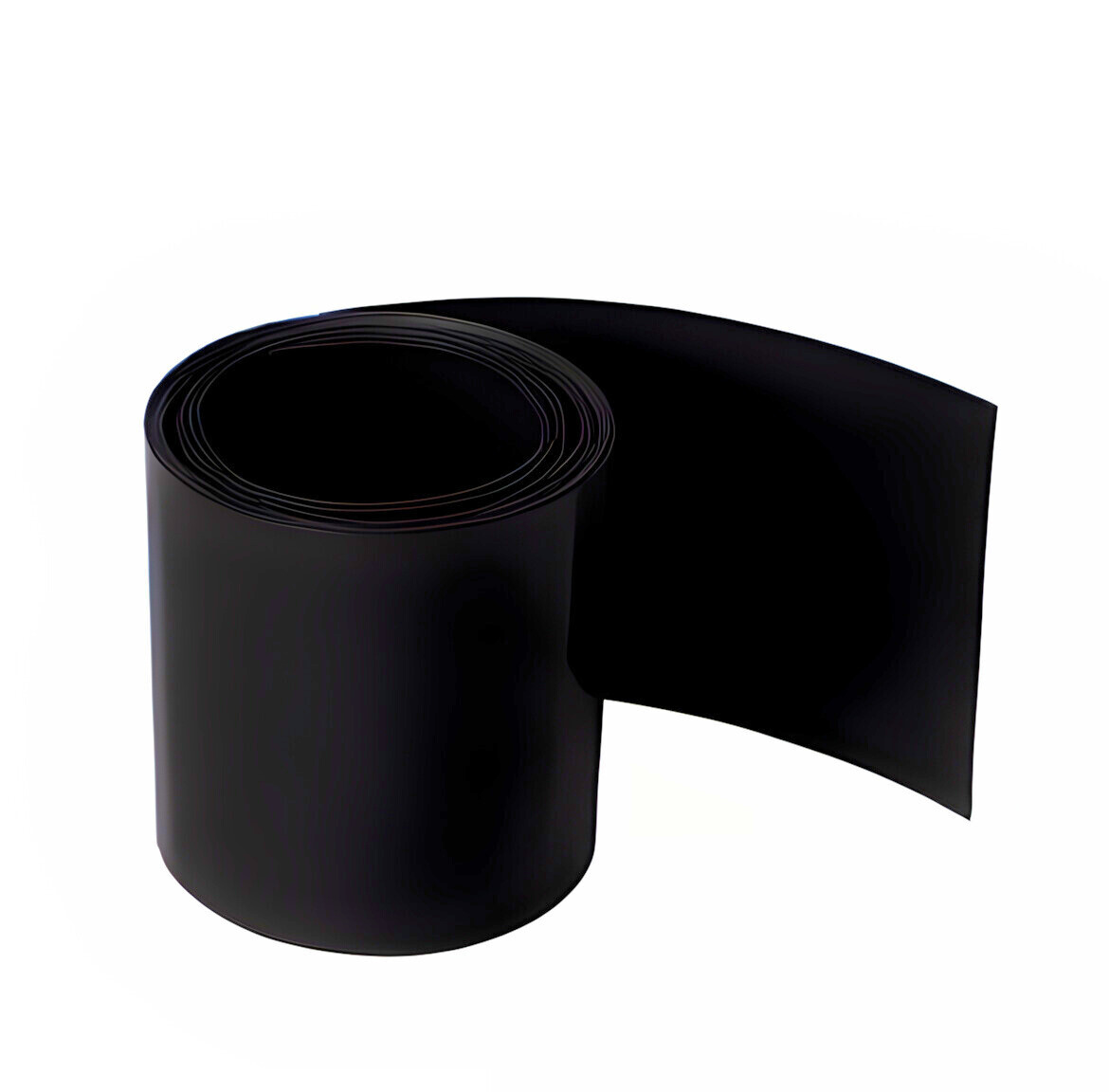 Sertec 140MM Siyah Batarya Kaplama Shrink Isıyla Daralan Pvc Kaplama