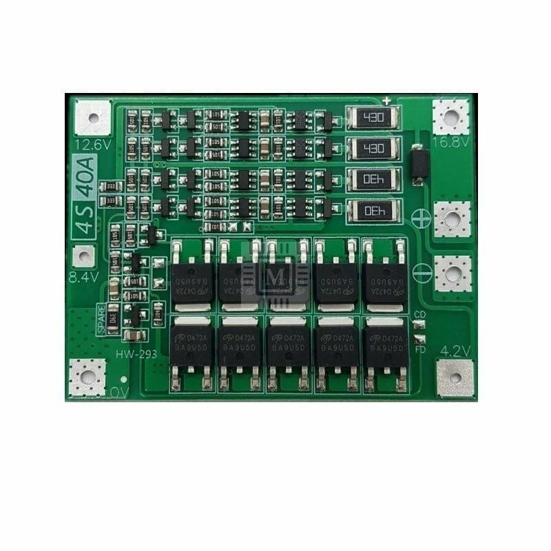 Sertec 4S 40AH BMS Pil Koruma Devresi