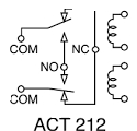ACT212 Oto Role 12V 8PIN