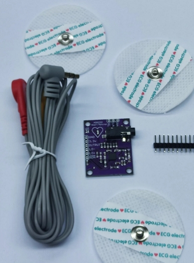 AD8232 kalp atisi nabiz ekg kalp atis grafigi izleme sensor modulu seti
