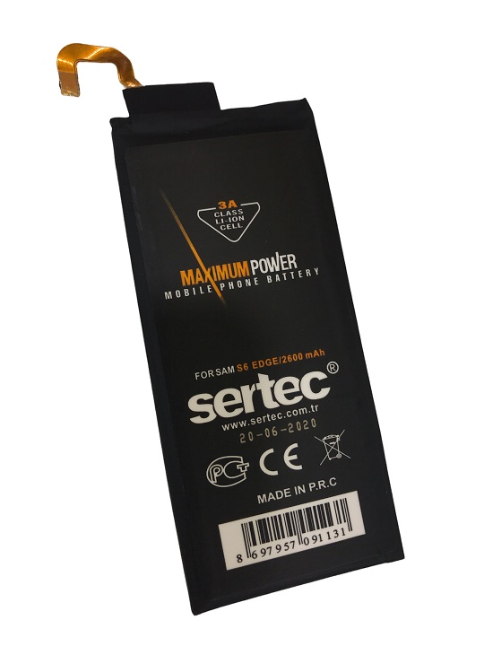 SERTEC - Samsung GALAXY S6 EDGE Uyumlu Batarya