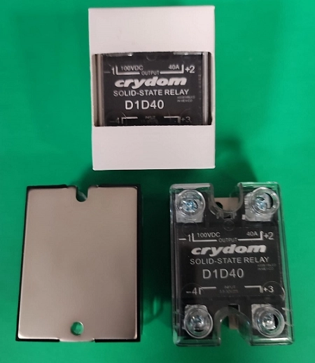 Crydom D1D40 Solid State Relay SSR SPST-NO (1 Form A) 40A Vin.3.5-35Vdc Vout.100Vdc Orjinal