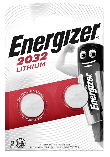 Energizer CR2025 3V Lityum Pil 2'li Paket