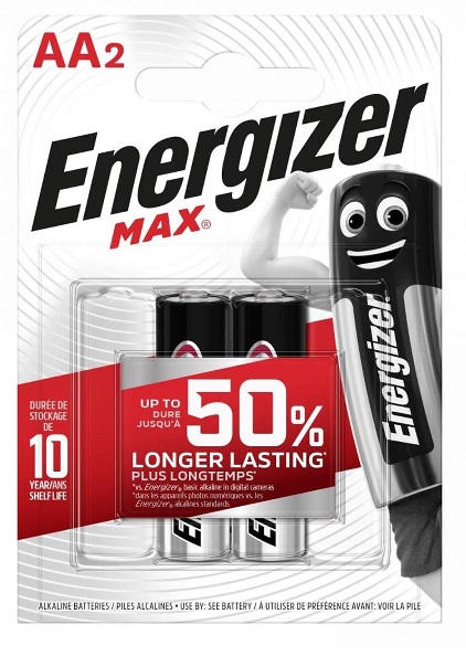 Energizer Alkalin Max AA Kalem Pil 2'li Paket