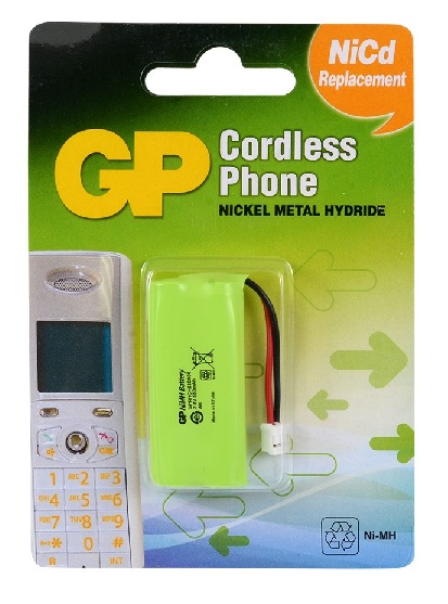 GP T382 2.4V 550 mAh Telsiz Telefon Pili