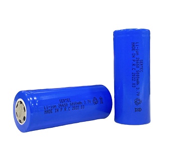 Sertec ICR26650 Li-Ion 3.7V 5000mAh 3C Şarjlı Pil