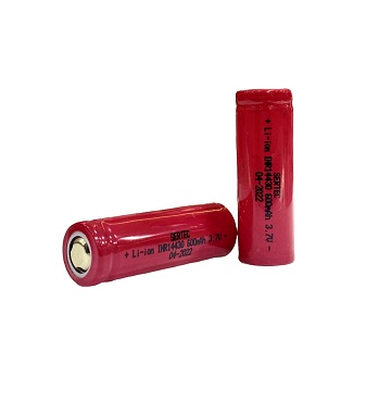 Sertec 3.7V Li-ion 14430 - 650 mAh 1C Şarjlı Pil