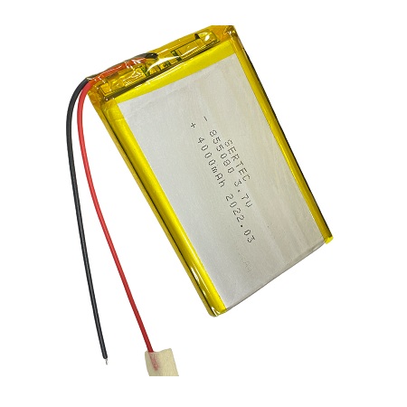 Sertec 855080 3.7V 4000mAh Li-Polymer Pil (Devreli/1.5A)