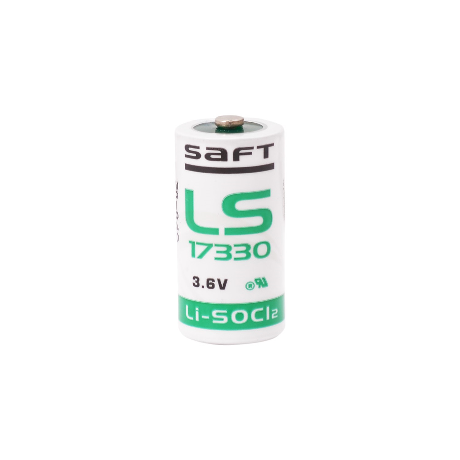 Saft LS 17330 3.6V 2/3A Size Lithium Pil (Li-SOCI2)