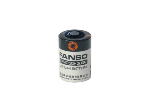 FANSO ER14250 3.6V 1/2 AA Size Lithium Pil (Li-SOCL2)