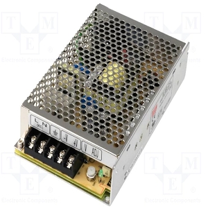 S-60-24 Cıft Cıkışlı, SMPS, MeanWell 60W 24VDC 2.5A Power Supply İç Mekan IP20