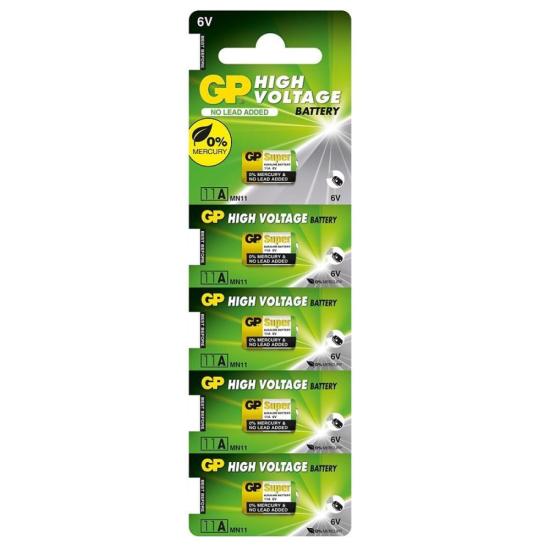 GP 11A 6V Alkalin Pil 5'li Paket