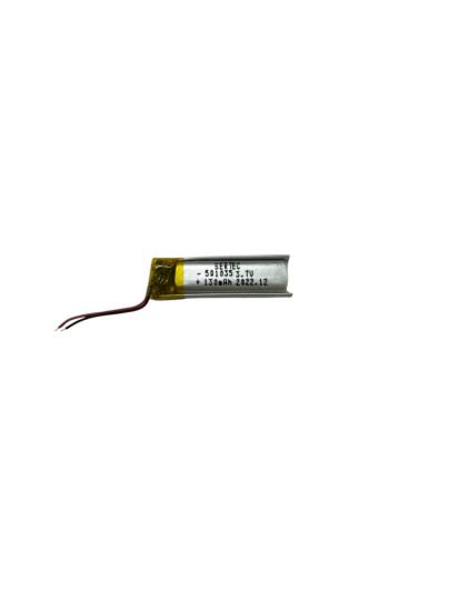 Sertec 501035 3.7V 130mAh Li-Polymer Pil (Devreli/1.5A)