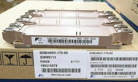 6MBI450V-170-50, Igbt Modul, Fuji, Orjinal Sıfır