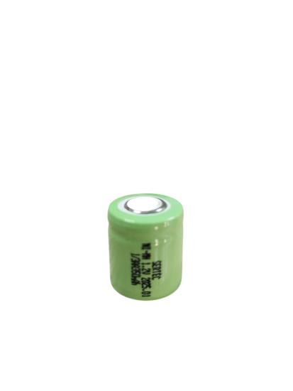 Sertec - 1.2V 350 Mah - 1/3AA - Ni-MH Şarjlı Pil - (Başsız / Flat Head)