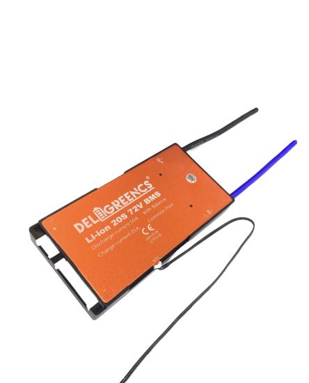 Deligreencs - 20S  50A LI-ION BMS KARTI SENSÖRLÜ ORTAK PORT