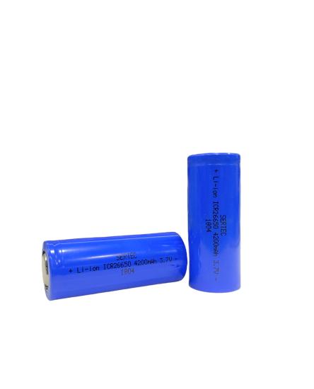 Sertec ICR26650 Li-ion 3.7V 4200mAh Şarjlı Pil