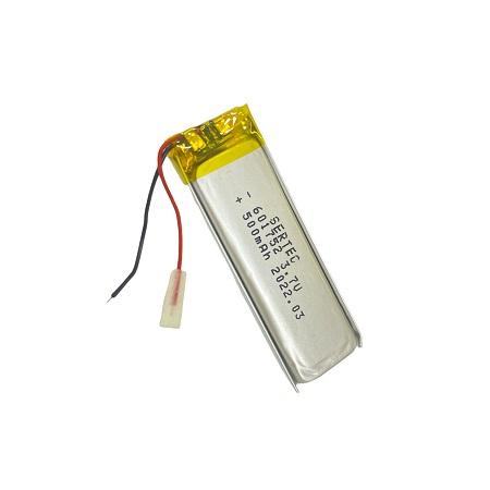 Sertec 601752 3.7V 500 MAh Li-Polymer Pil (Devreli/1.5A)