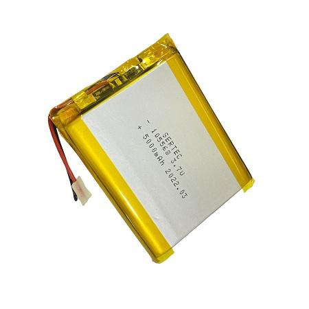 Sertec 105568 3.7V 5000 mAh Li-Polymer Pil (Devreli/1.5A)