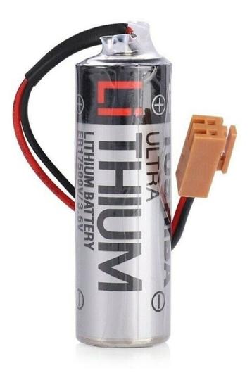 TOSHIBA ER17500V 3.6V A Size Lithium Pil - Kahverengi Soket