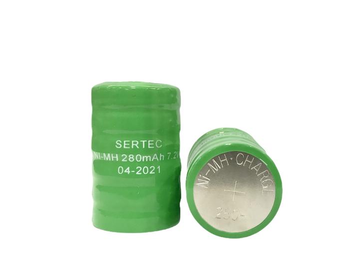 Sertec - 7.2V Ni-Mh 280 Mah Buton Şarjlı Pil