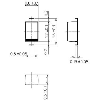 YU SOD523 SMD CODE YU