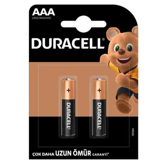Duracell AAA İnce Kalem Pil 2li