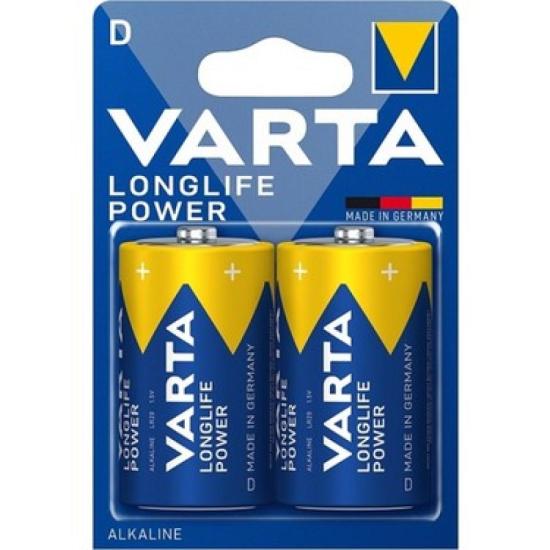 Varta 4920 Longlife Power D Size 2li Büyük Boy Pil