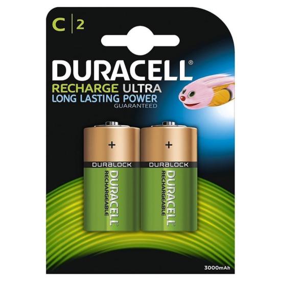 Duracell 1.2V 3000mAh Şarj Edilebilir Orta Boy Pil 2'li Paket