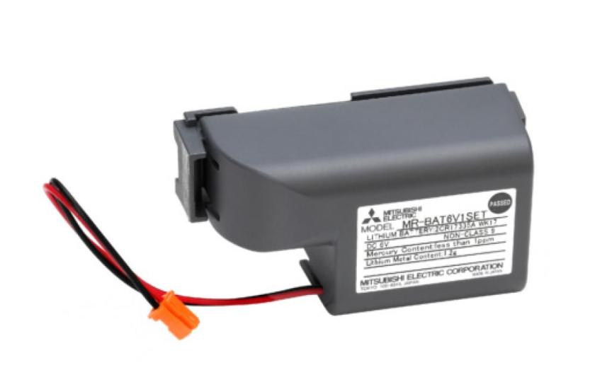 Mitsubishi MR-BAT6V1SET 6V Liyum Pil Turuncu Soketli Kasalı