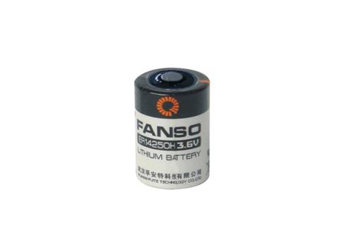 FANSO ER14250H 3.6V 1/2 AA Size Lithium Pil (Li-SOCL2)