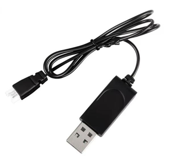Sertec 3.7V Li-ion 51005-2P Soket Drone Bataryası USB Şarj Kablosu