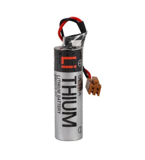 TOSHIBA ER6V 3.6V AA Size Lithium Pil - Kahverengi Soket