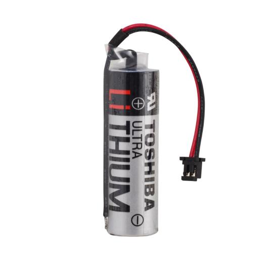 TOSHIBA ER6VC-119A 3.6V AA Size Lithium Pil - Siyah Soket