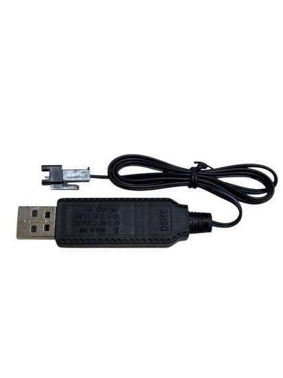 Sertec 3.7V Li-ion SM-2P Soket Oyuncak Bataryası USB Şarj Kablosu