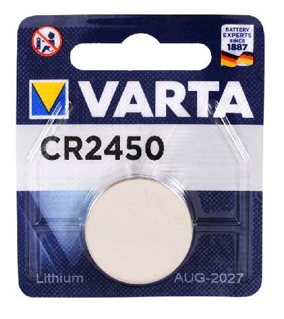 Varta Professional Lithium CR2450 Pil 1li