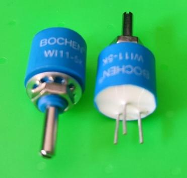WI-11-103, 10K 0.5W POT, PCB Tip 3-Pin 180C