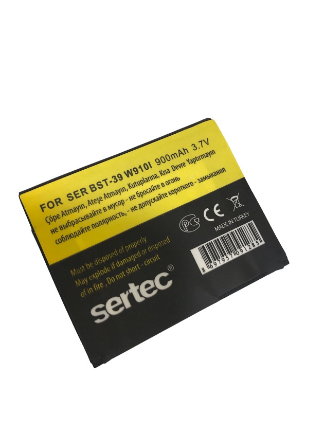 SERTEC - SONY / ERİCSON  SR-BST-39 / W 910 I Uyumlu Batarya