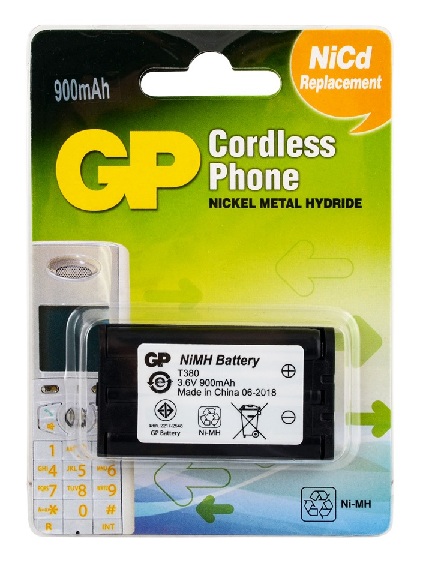 GP T380 HHR-P104 3.6V 900 mAh Telsiz Telefon Pili