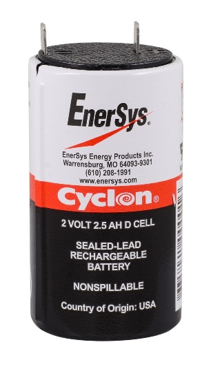 Cyclon 2V 2.5 Ah D Cell Pil