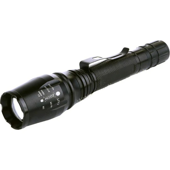 Watton / Wt-241- Profesyonel Tx6 Şarjlı Zoomlu El Feneri