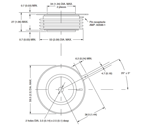 ST780C18L, DISK TRISTOR